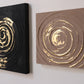 Wall Art Neutral & Gold Leaf